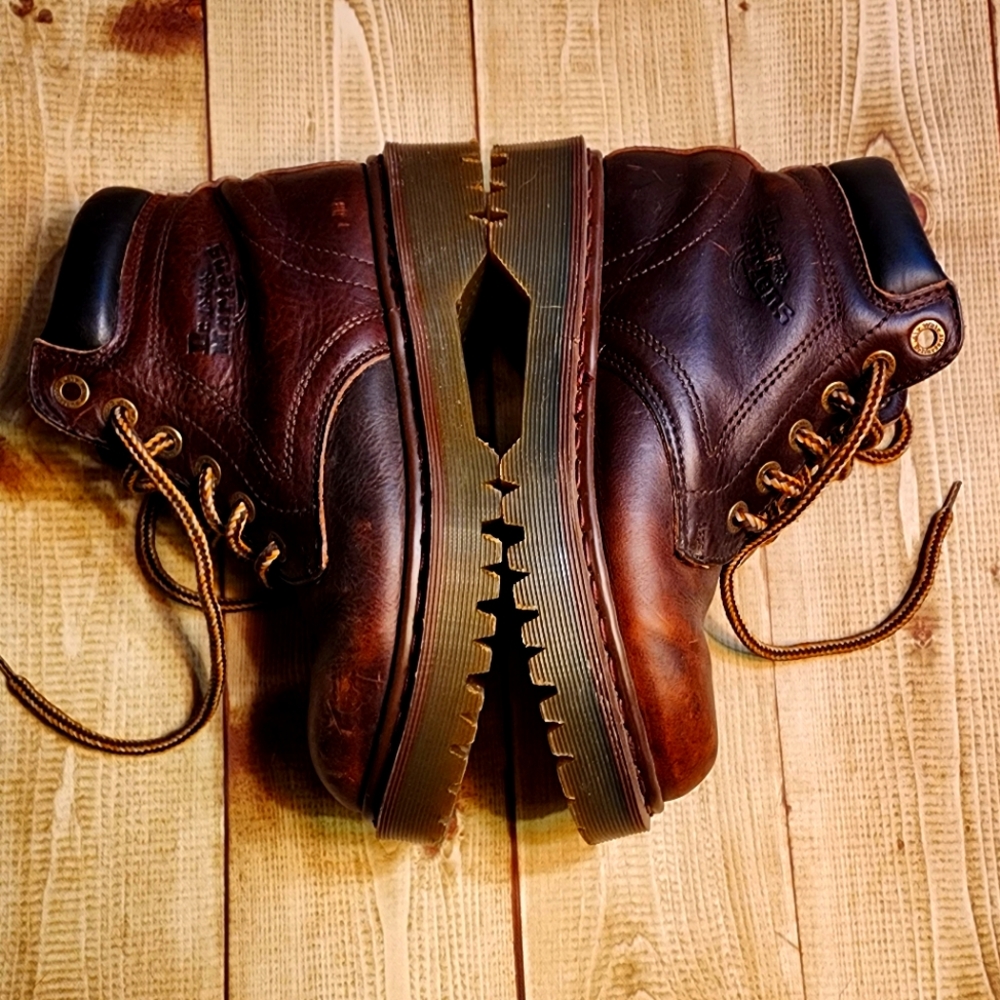 Dr. Marten's Vintage Women's Brown Boots.  Made in England. US Size 7.